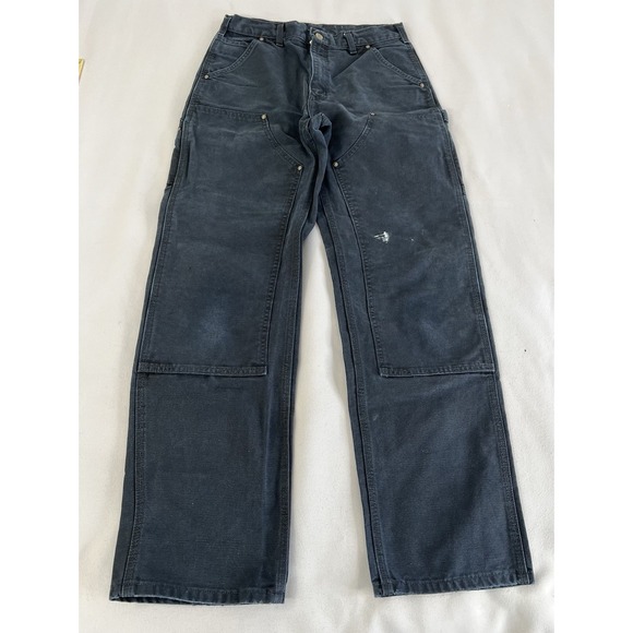 Vintage Carhartt B 138 DNM Carpenter Jeans 31x34 (31x33)‎ Y2K Black